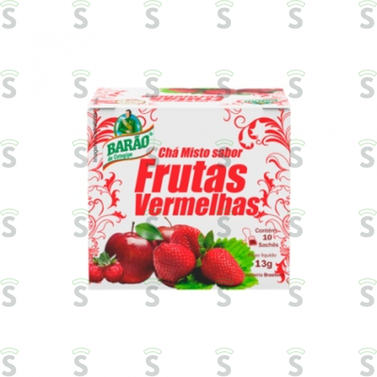 Chá Misto Barão de Cotegipe Frutas Vermelhas Caixa com 10un - 13gr
