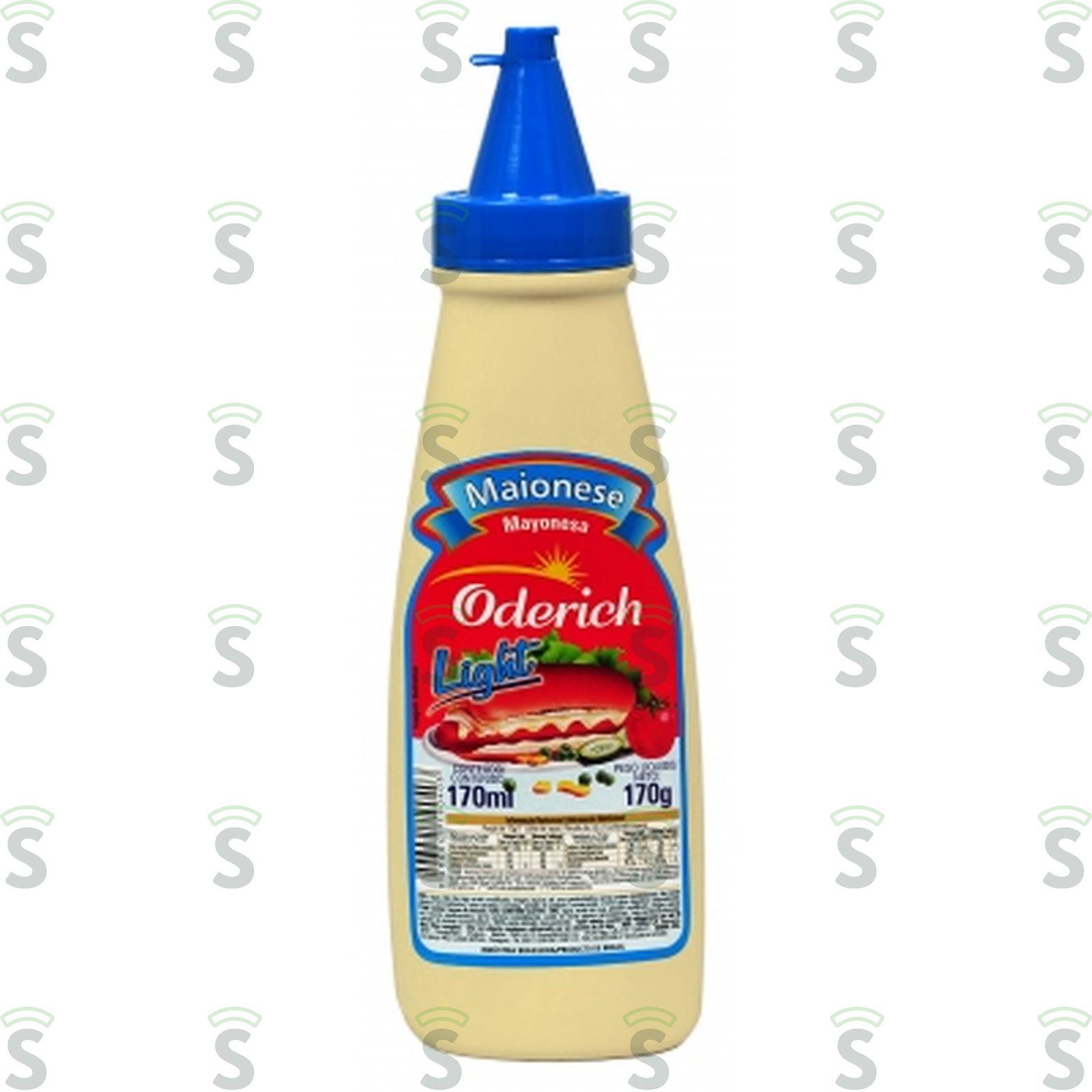 Maionese Oderich Light Bisnaga 170G