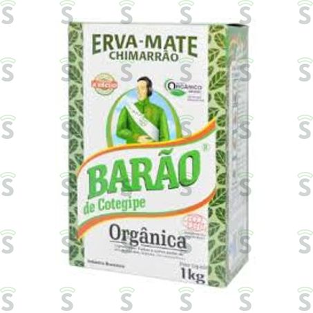  Erva Mate Barão Orgânica 1kg