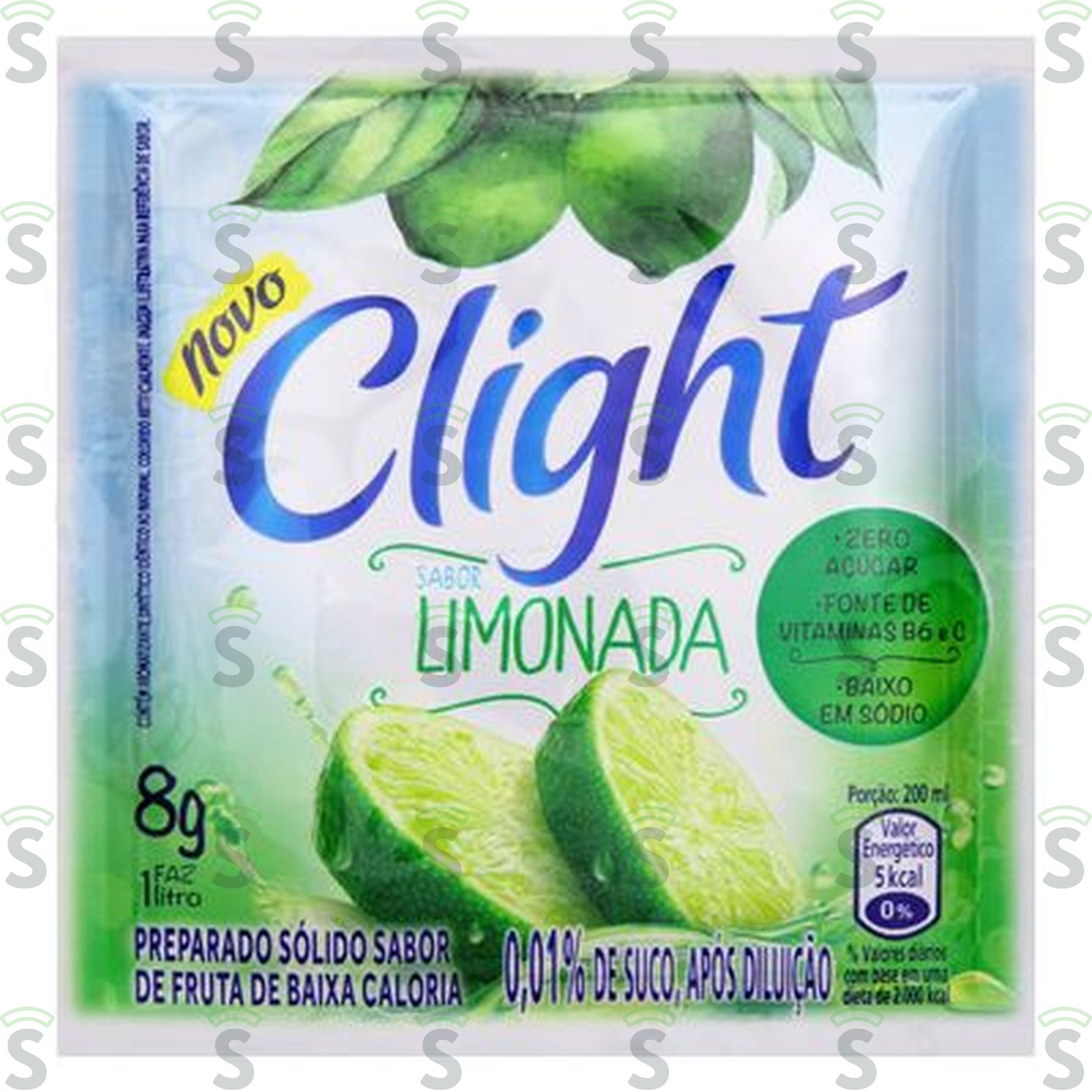 Refresco em Pó Clight Limonada 8G
