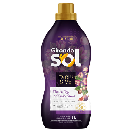 AMACIANTE CONCENTRADO GIRANDO SOL FLOR DE FIGO/MACADAMI 1L