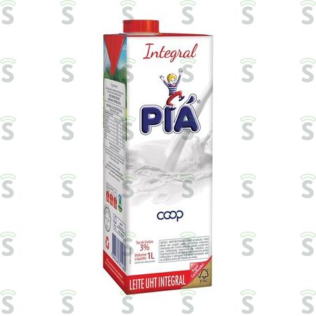  Leite Longa Vida Piá Integral 1lt