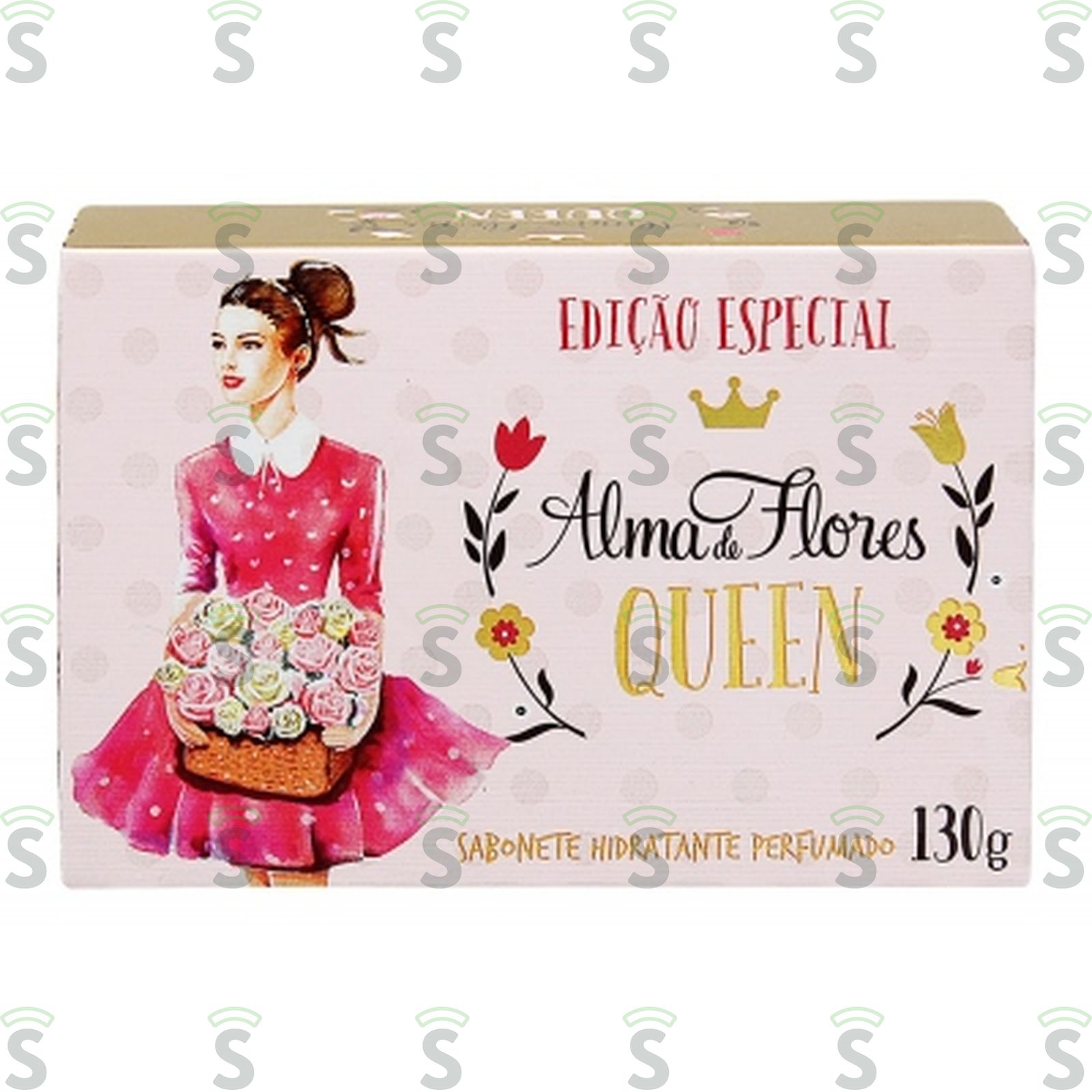 Sabonete Alma de Flores Queen Unidade 130G