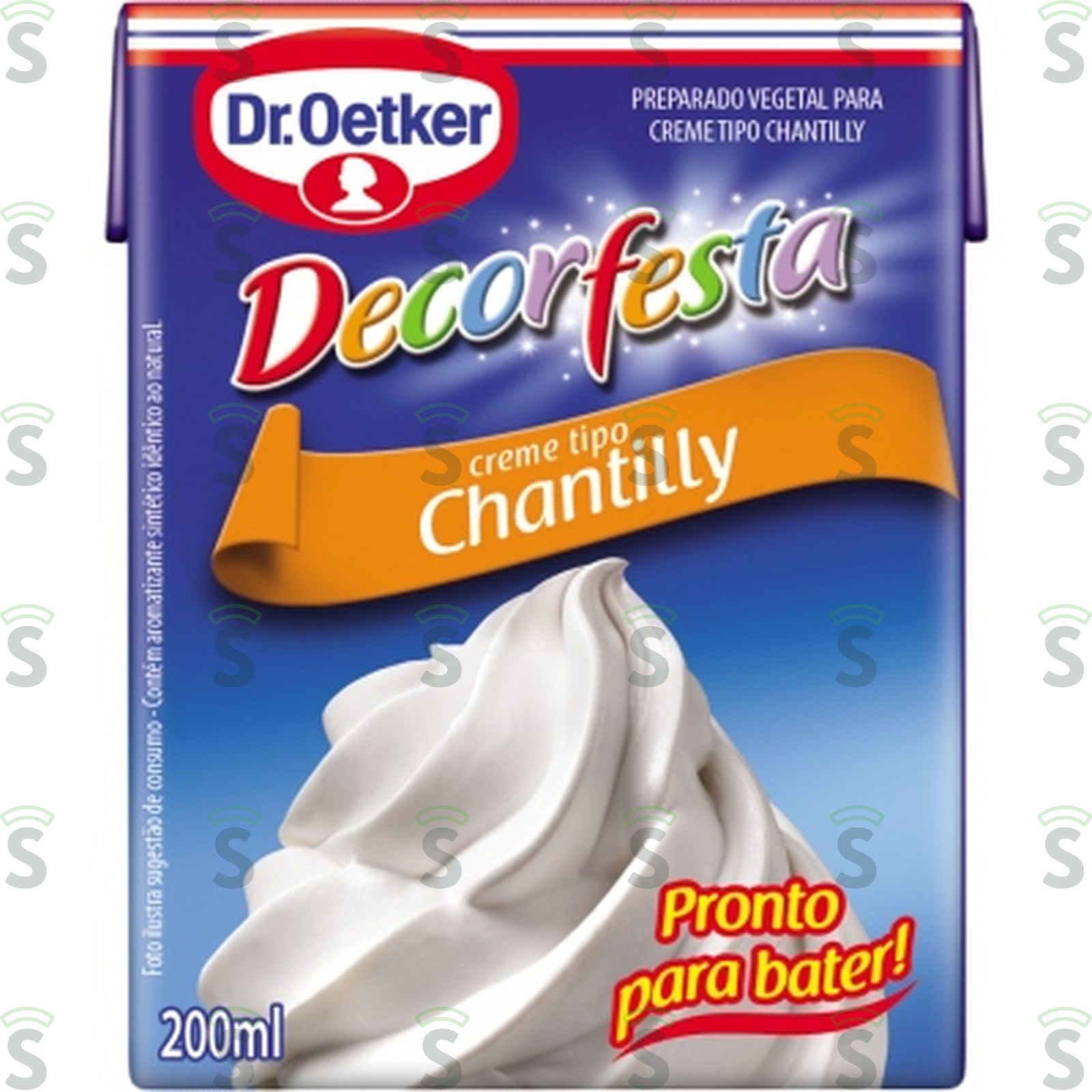 Creme Chantilly Dr Oetker Decorfesta Caixa 200ml
