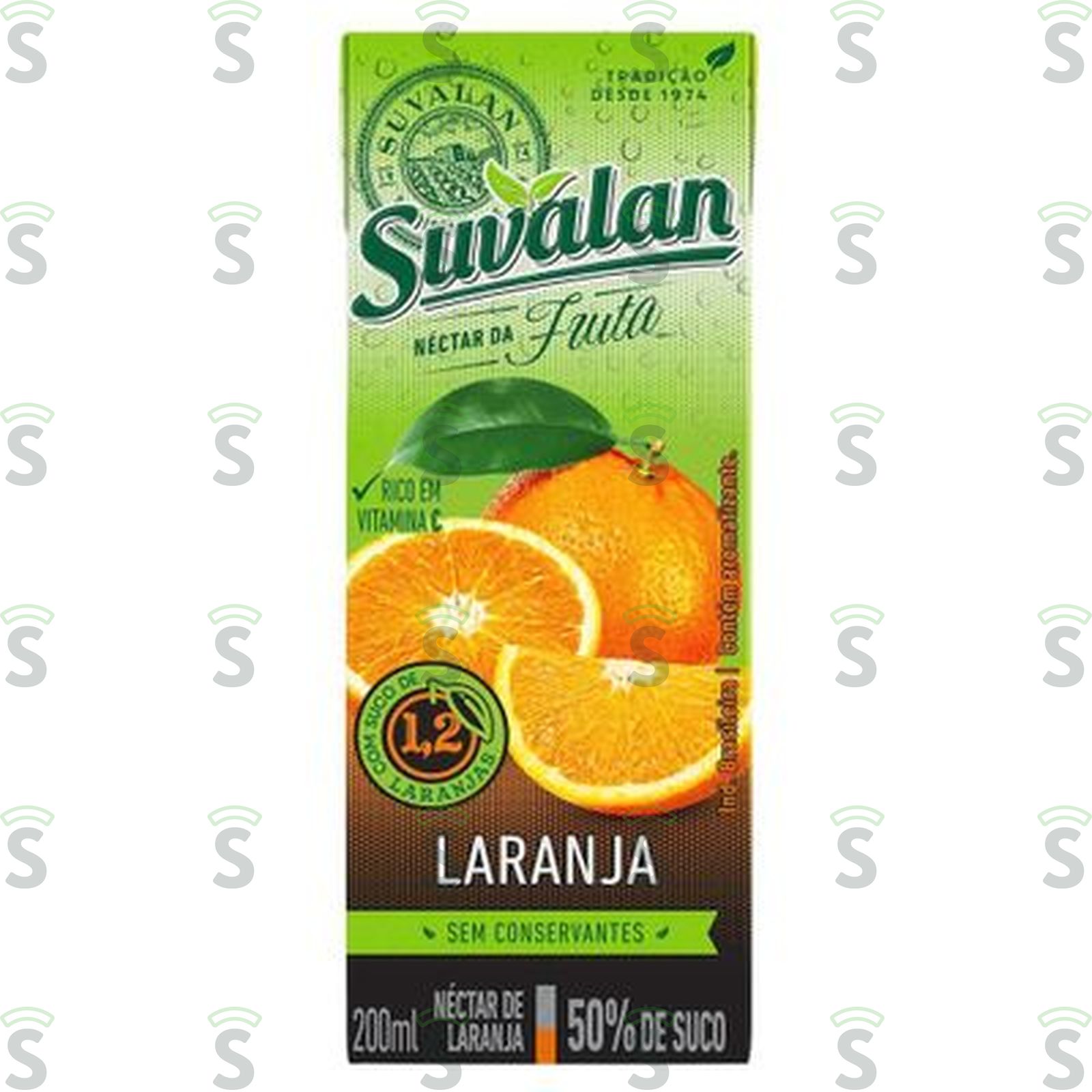 Suco Pronto Suvalan Néctar de Laranja Caixa 200ML