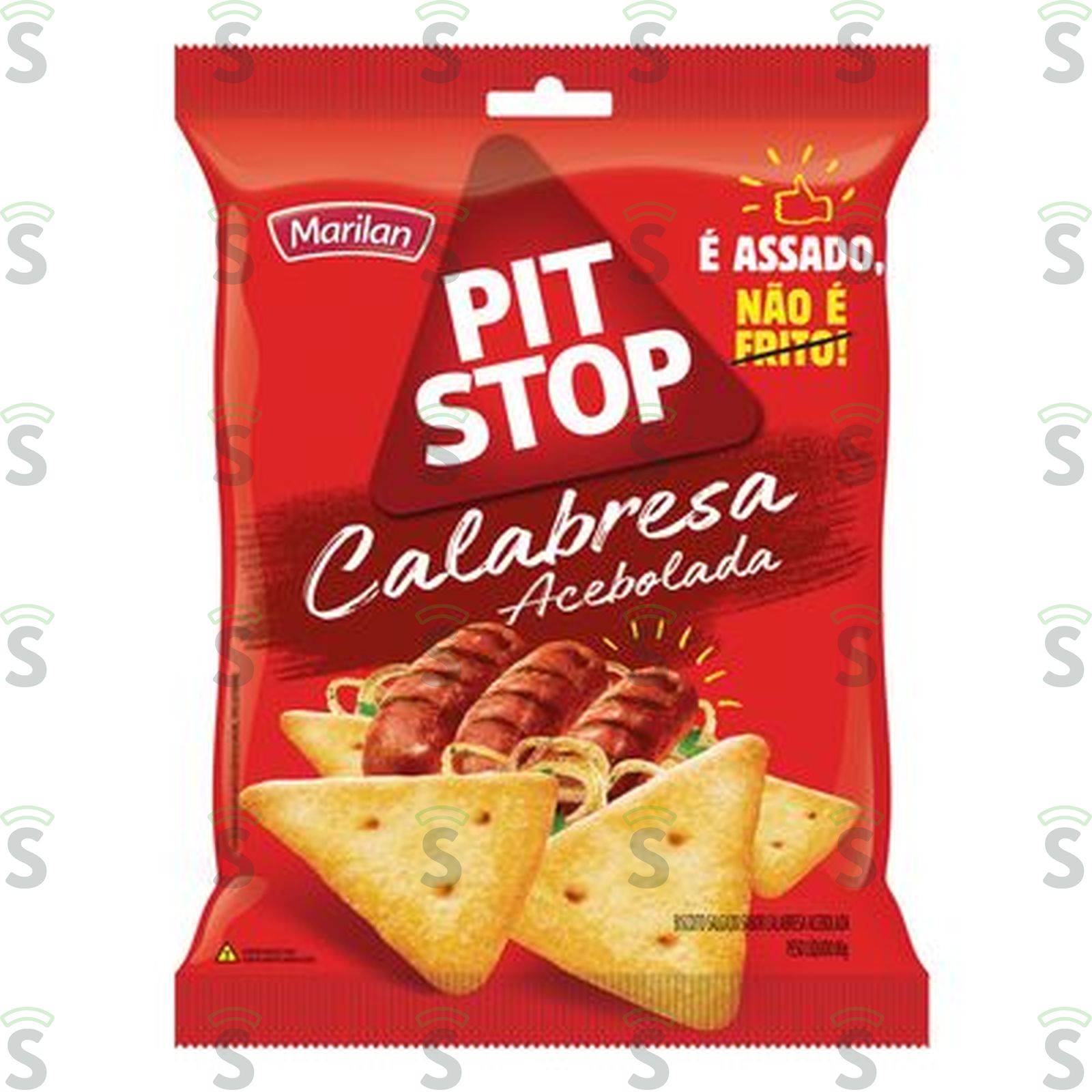 Snack Pit Stop Calabresa Acebolada 80G