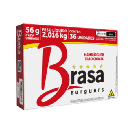 HAMBUR BRASA TRADIC 36UN 56GR