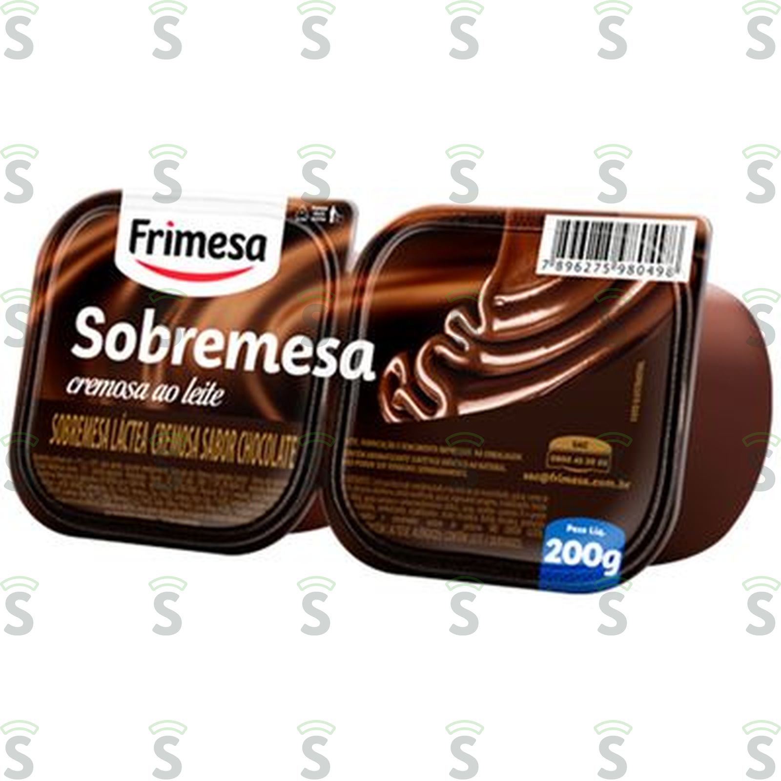 Sobremesa Láctea Frimesa Chocolate Bandeja 200G