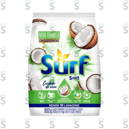  Surf-lava Roupas 800g Cuidado Coco