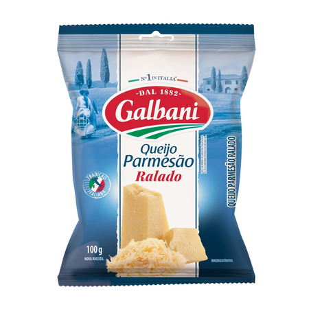 Queijo Ralado Galbani 100g - Parmesão