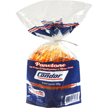 Panettone Condor 500g - Frutas - Sachê