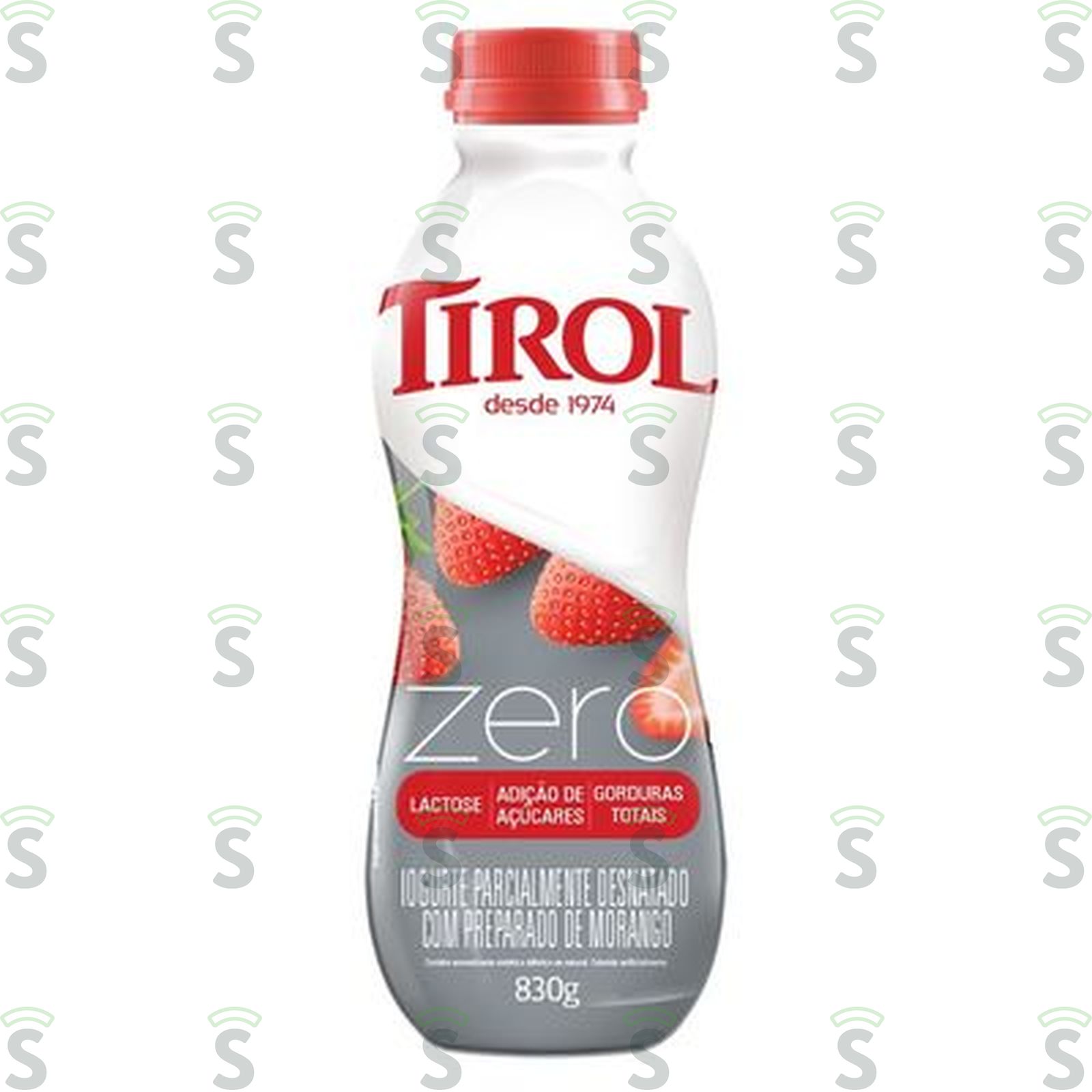 Tirol-iogurte zero 830g morango
