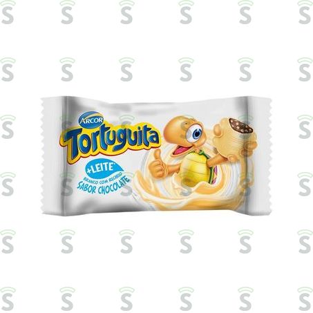  Chocolate Arcor Tortuguita Chocolate Branco 15.5g