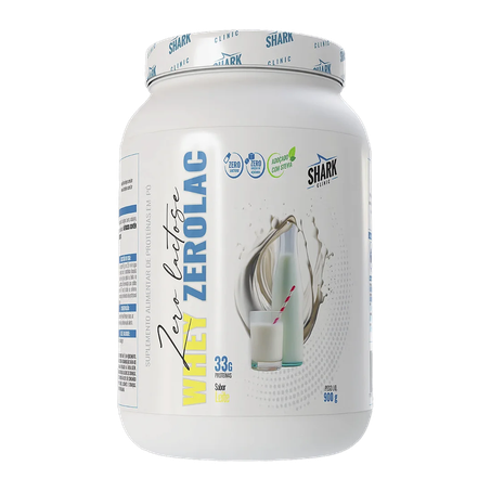 Suplemento Shark Pro Whey Leite Zero Lactose 900g