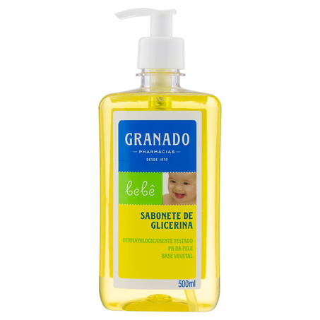 Sabonete Líquido Bebê Granado 500ml - Glicerina