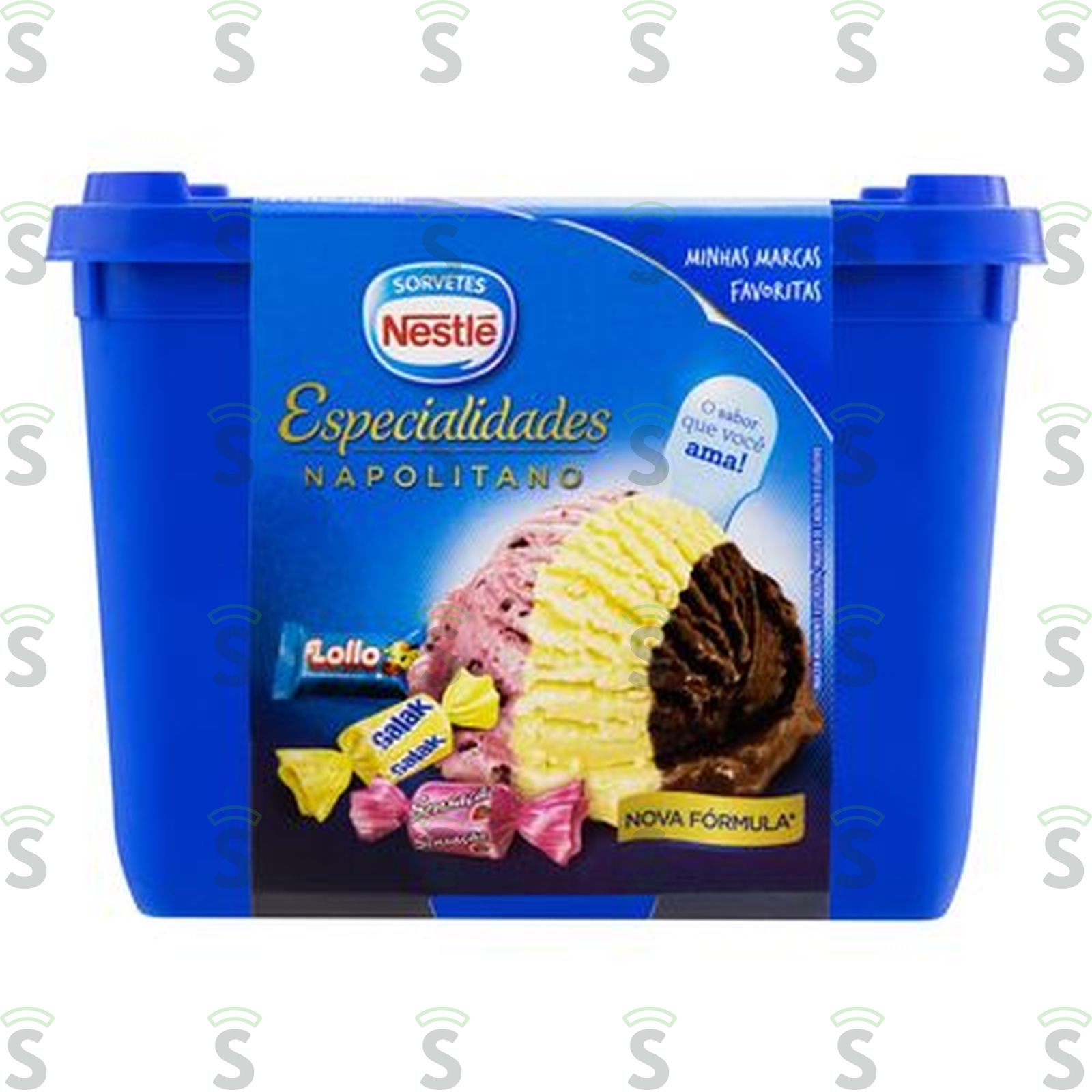 Sorvete Nestlé Especialidades Napolitano 1.5LT