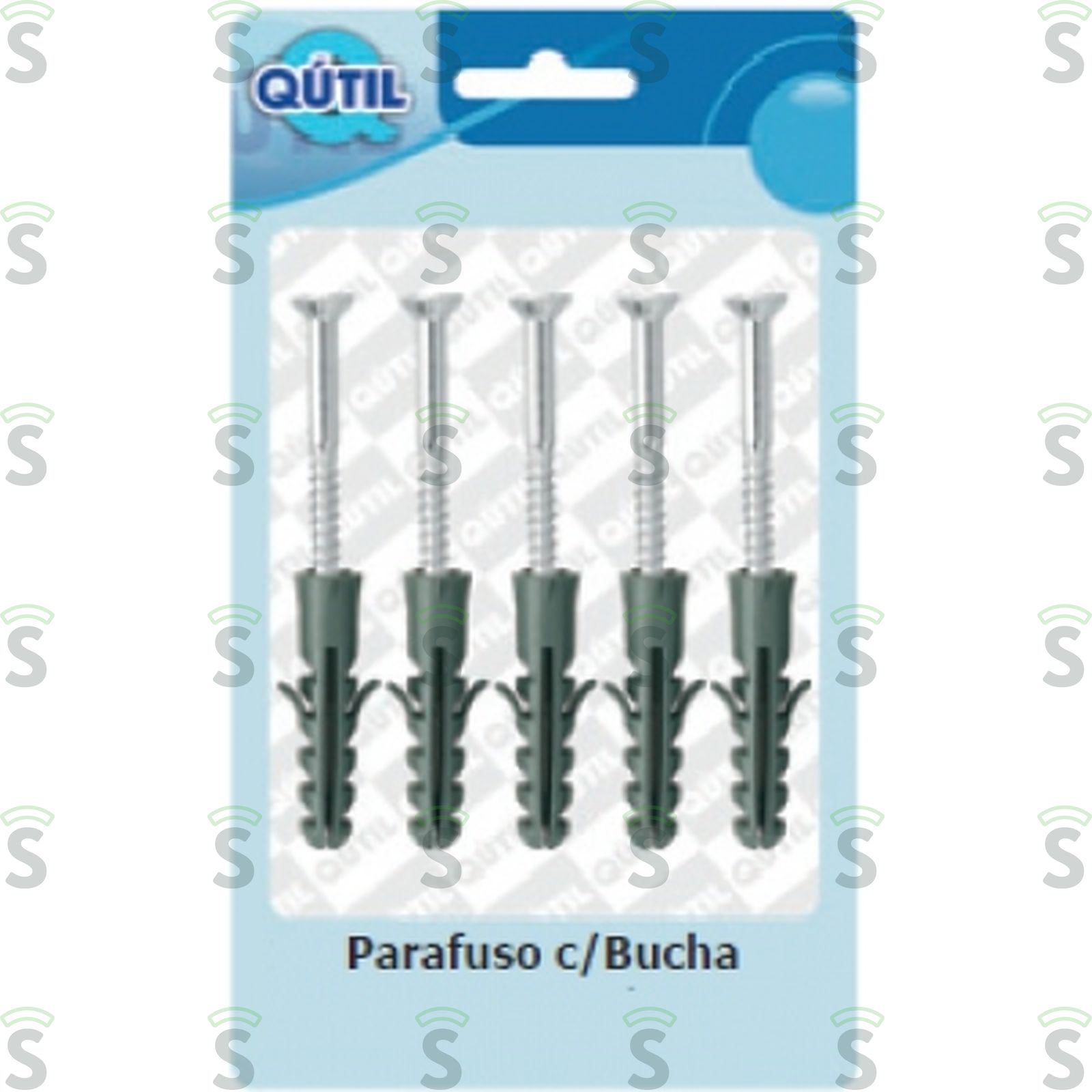 Parafuso com Bucha Qútil 8mm 5UN