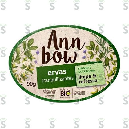  Sabonete Ann Bow Ervas Tranquilizantes Unidade 90g
