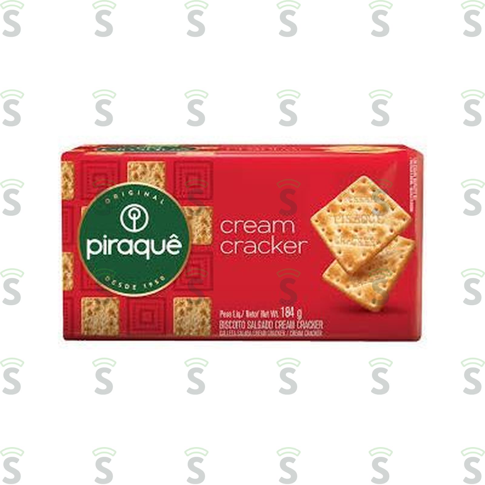 Piraque-biscoito 184g cream cracker