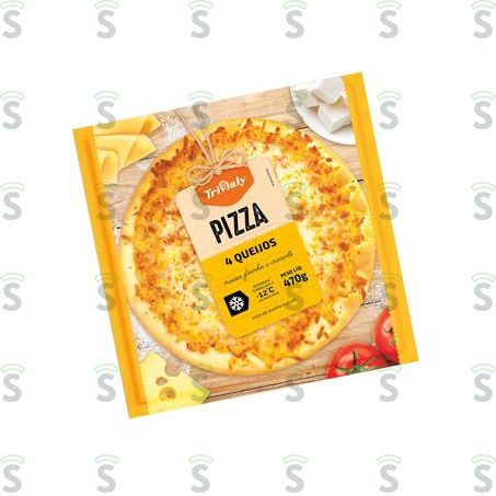  Pizza Trivialy 4 Queijos 470g