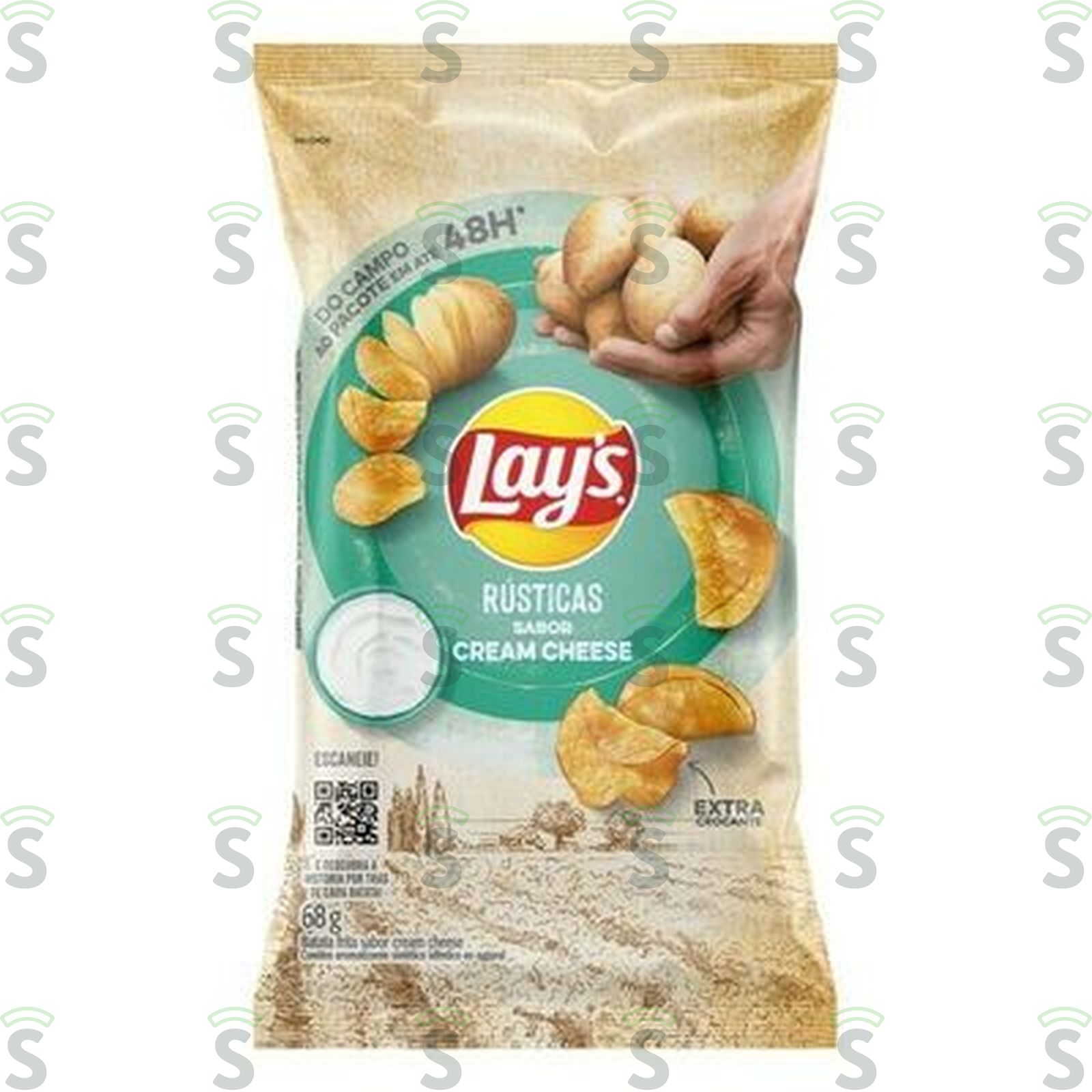 Elma chips-lays 68g rust cream cheese
