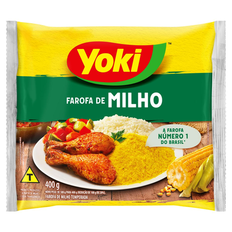 Farofa de Milho Yoki 400g - Tradicional