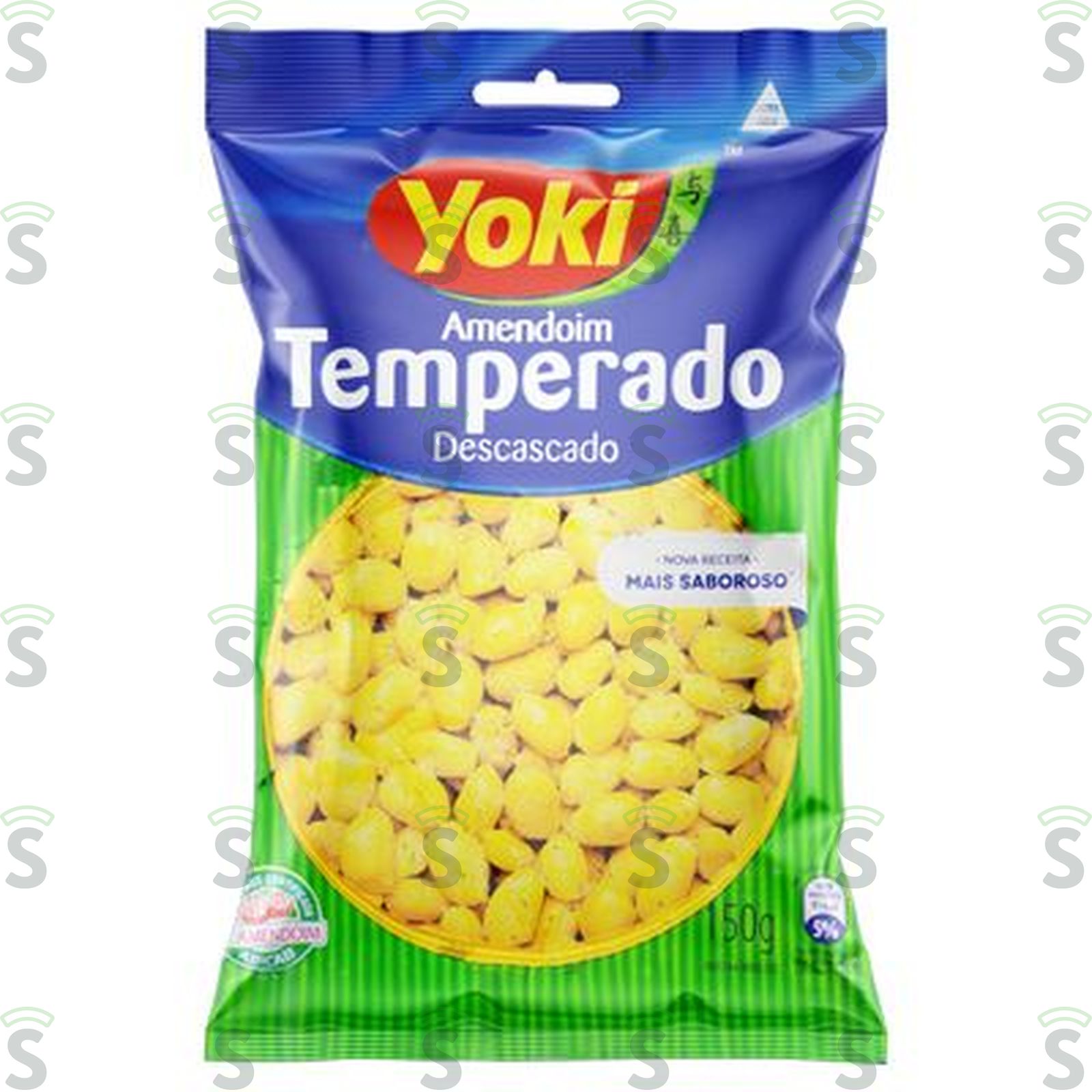 Amendoim Salgado Yoki Temperado Descascado Pacote 150G