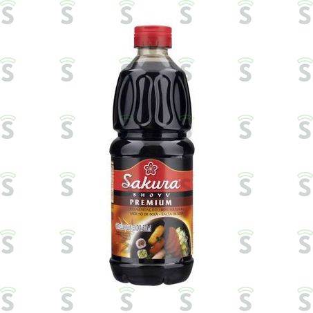  Molho de Soja Sakura Shoyu Premium Embalagem 500ml