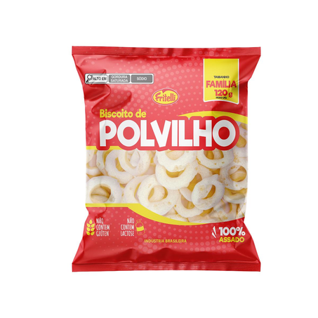 Biscoito de Polvilho Fritelli 120g - Sem Glúten