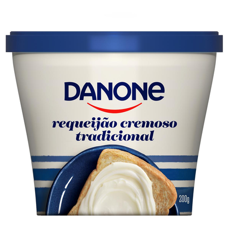 Requeijão Cremoso Danone 200g - Tradicional