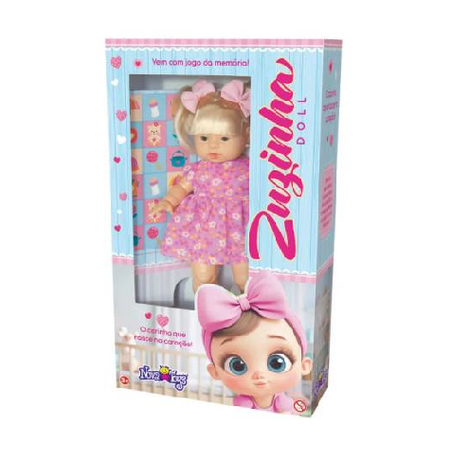 Boneca Zulinha Doll C/Cabelo