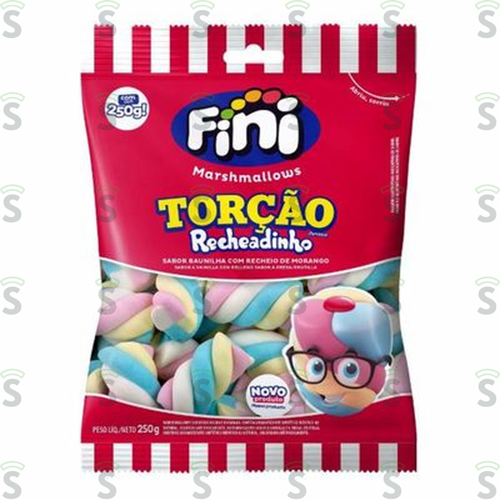 Fini-marshmallows 250g torcao azul