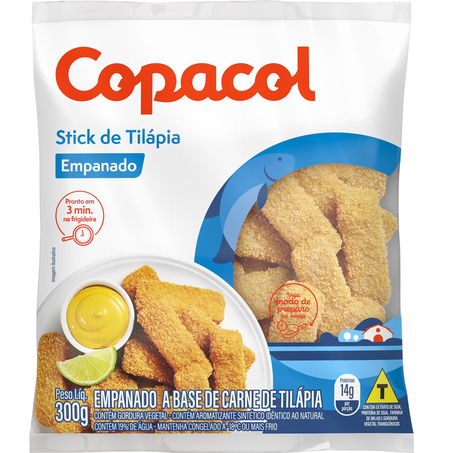 Tirinhas de Tilápia Copacol 300g