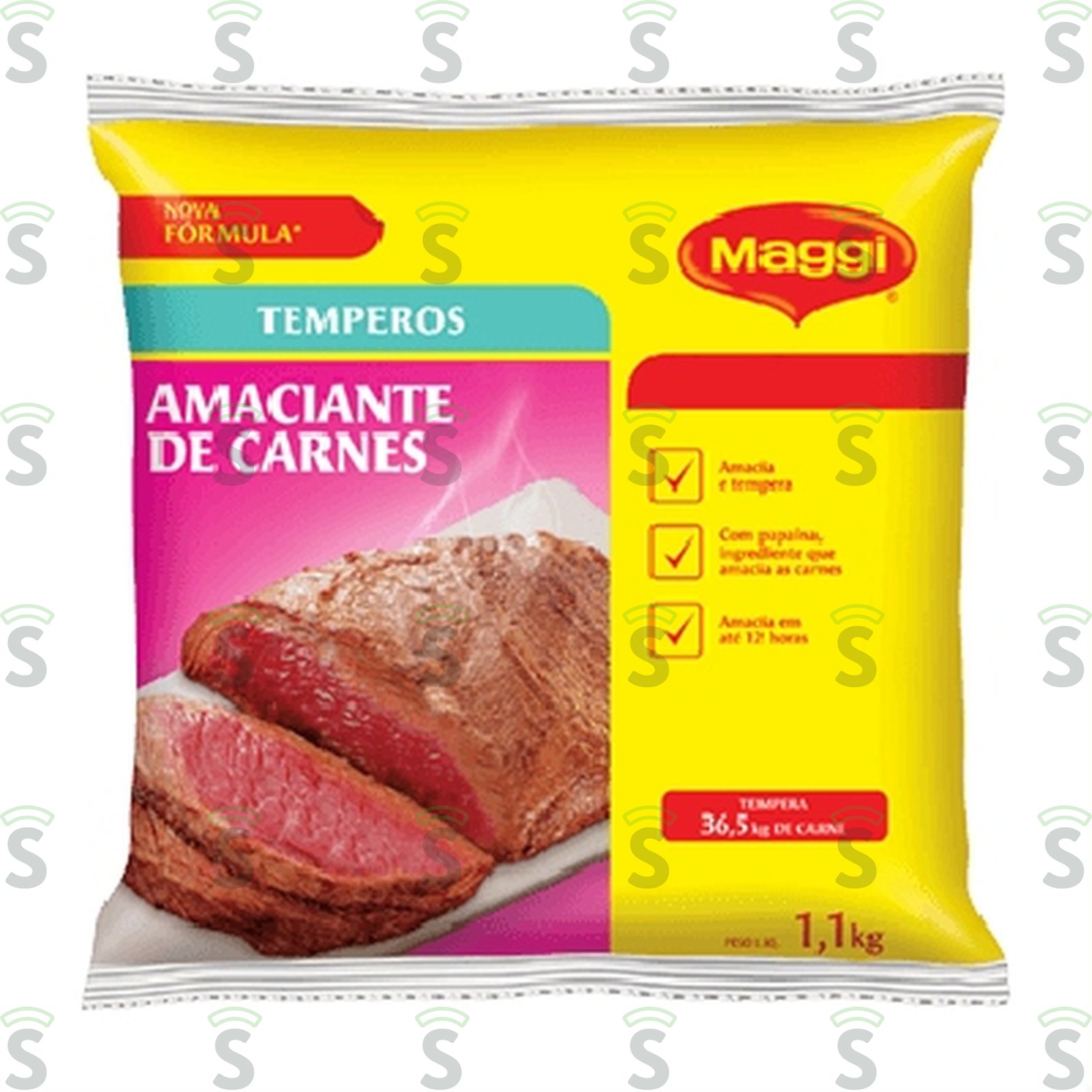 Amaciante Para Carne Maggi Embalagem 1.1KG