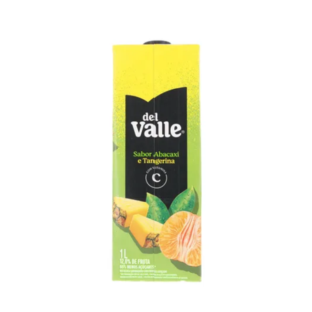 Suco Del Valle Frut Abacaxi e Tangerina Caixa com Tampa 1lt