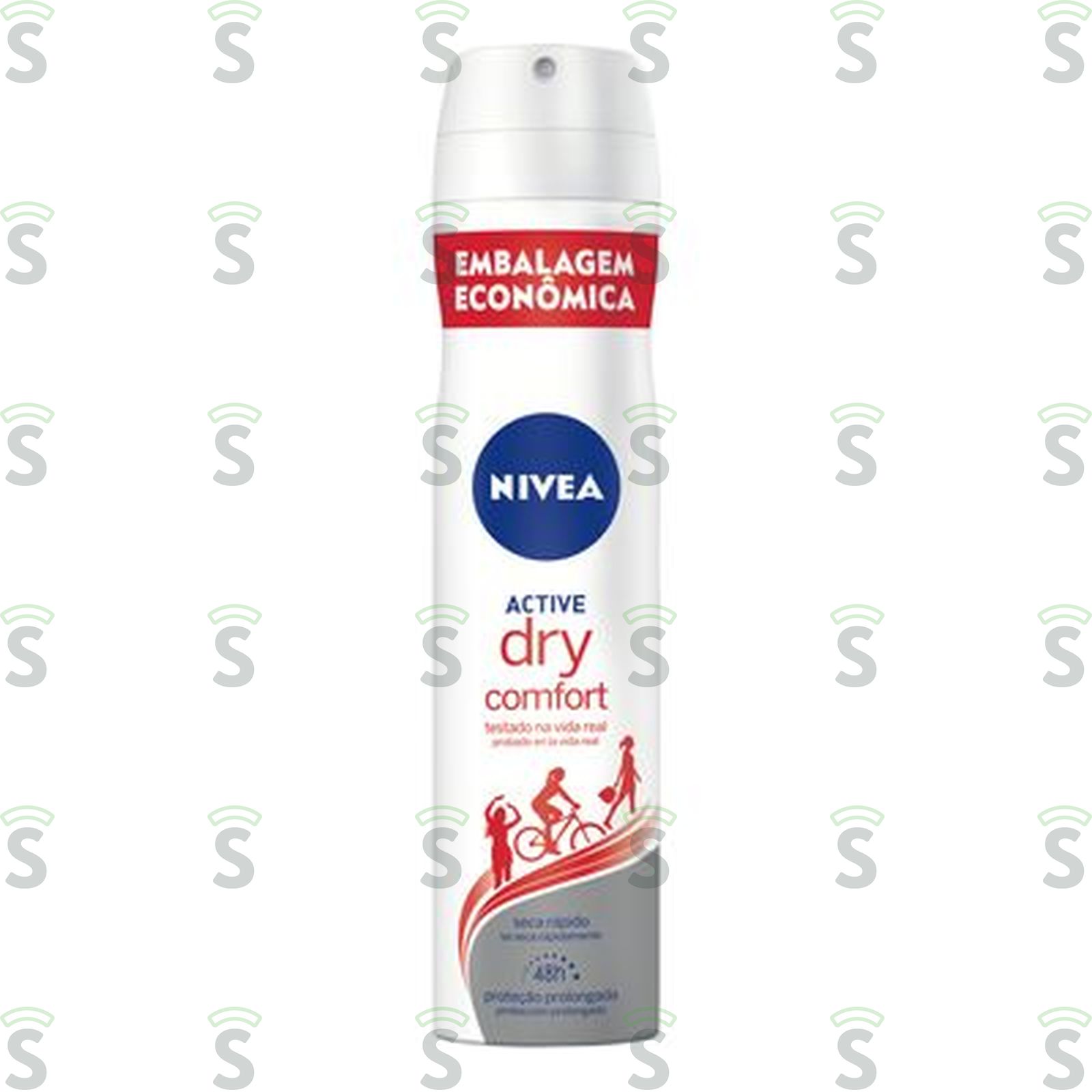 Antitranspirante Aerosol Nivea Dry Comfort Frasco Spray 200ml - Embalagem econômica