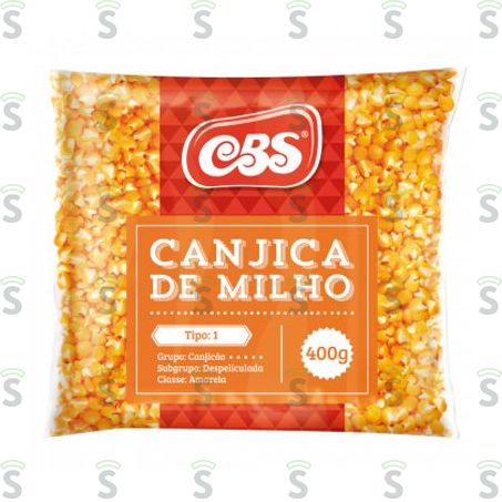  Canjica de Milho Amarela Tipo 1 Cbs 400g