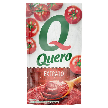 Extrato de Tomate Quero 300g - Tradicional - Sachê