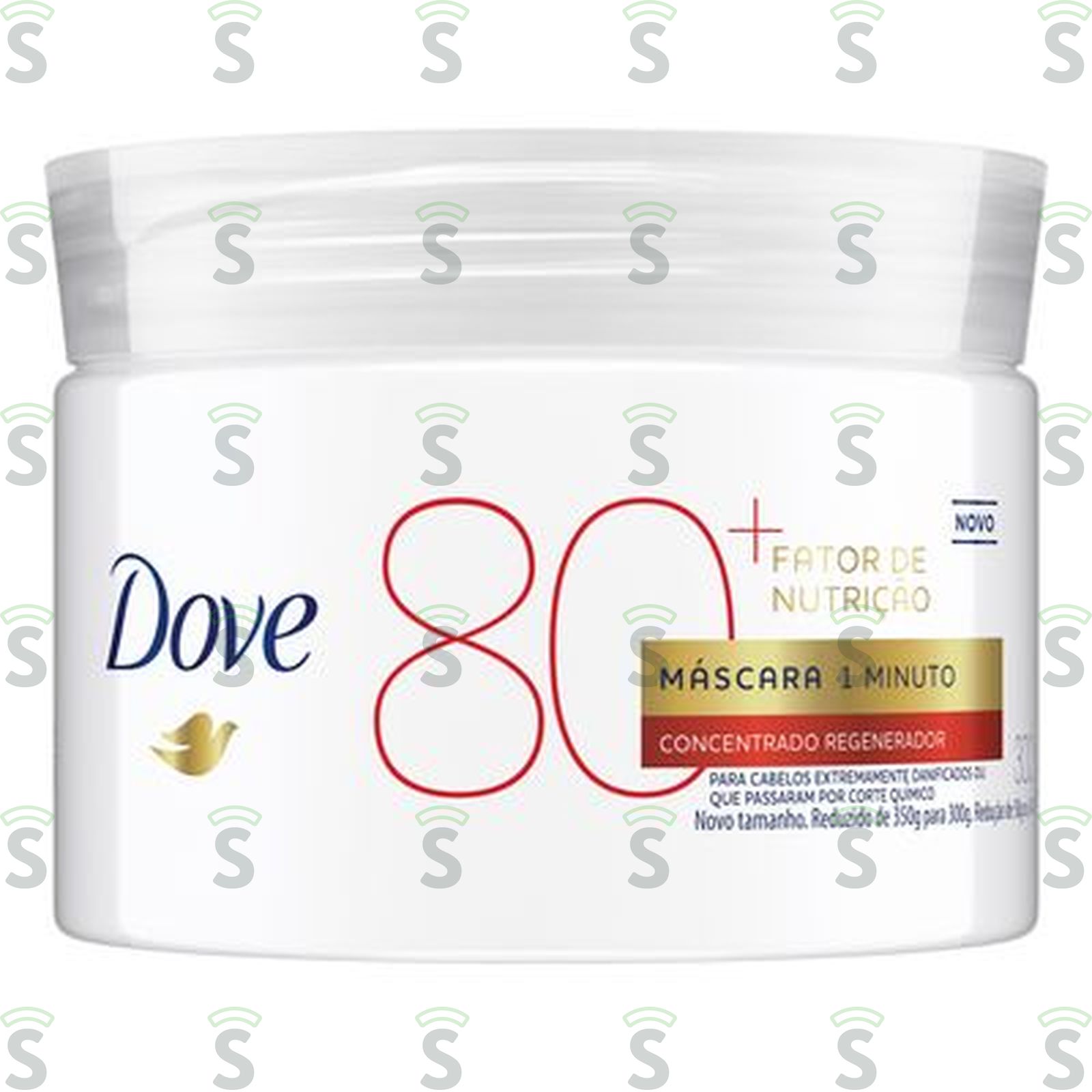Máscara Concentrada Dove Fator de Nutrição 80 1 Minuto Pote 300gr