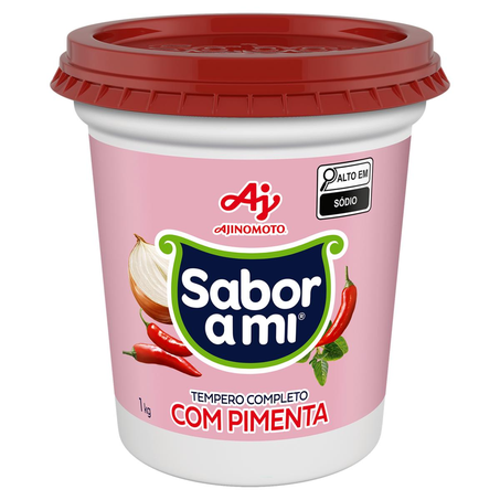 Tempero Sabor Ami 1kg - Com Pimenta