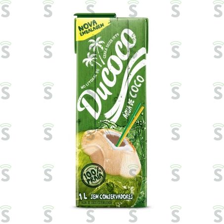  Água de Coco Ducoco Esterilizada Caixa 1lt