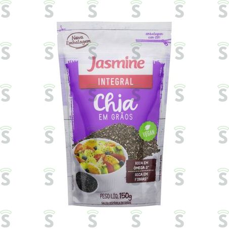  Semente Chia Jasmine Graos 150g